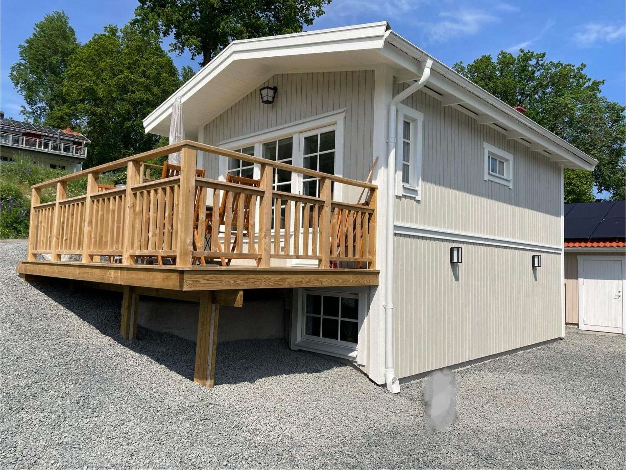 New House By The Lake Bunn & Private Bathing Jetty Gränna Exterior foto